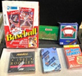 Baseball & Basketball from 80's and 90's- 5 of 6 are Sealed Boxes