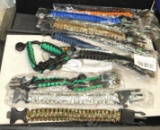 Group of New Survival Paracord Bracelets