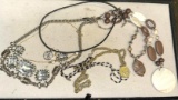 7 Necklaces - 1 is Jasper and 1 signed Ralph Lauren