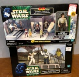 2 NIB 1998 Star Wars Jabba's Palace and Jabba's Skiff Guards