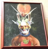 Framed Warrior Painting 25
