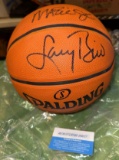 Magic Johnson & Larry Bird Autographed Spalding Official NBA Basketball