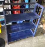 Folding Wood Shelf Unit 30