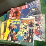 Lot of Vintage Comic Books and Vtg Playboy Magazines