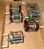6 Vintage Fishing Reels