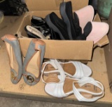 6 Pairs of Women's shoes size 8- in good condition- 1 Pair is Michael Kors