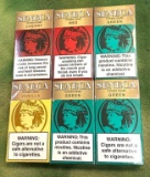 6 New/Sealed Packs of Seneca Filtered Cigars