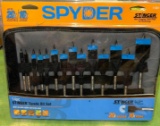 New 14pc Spyder Spade Bit Set