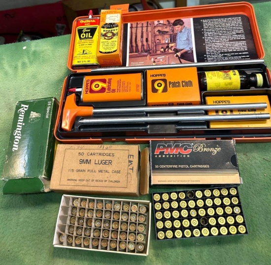 Cleaning Kit and Extras and Reloading Brass shells