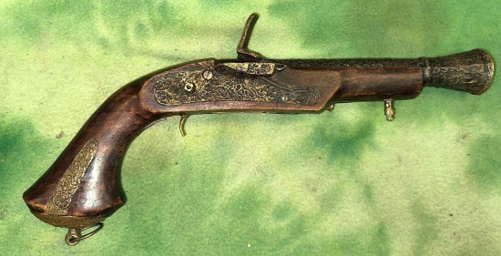Replica of Spanish patella Classic Military Blunder Blosser Musket Pistol