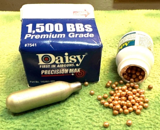BB's and Co2 Cartridge
