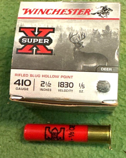Winchester Super X 410 Shotgun Rifled Slugs