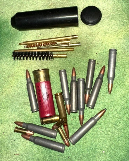 Misc Ammo and Gun Cleaning Kit