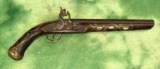 REPLICA of an Old Flint Lock Mussel Loader Pistol