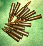 11 Rounds of 7.62x54 Ammo