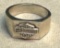 Sterling Silver Harley Davidson Motorcycle ring size 12.5