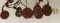 5 Carved Chinese Medallions/ Pendants