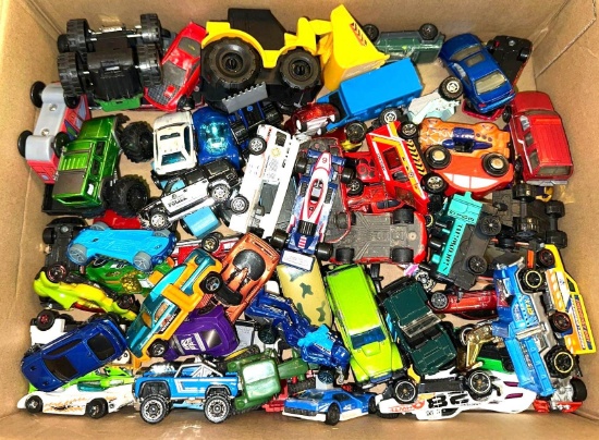 Box of Cars- Hotwheels, Matchbox etc