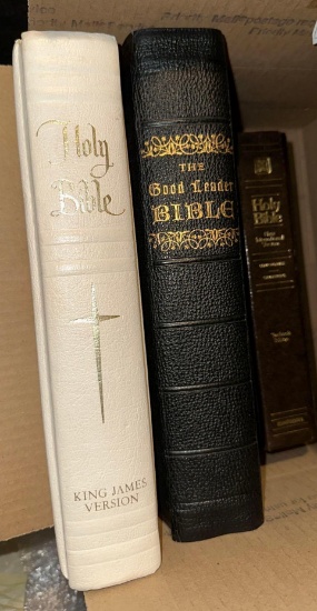 3 Vintage Bibles