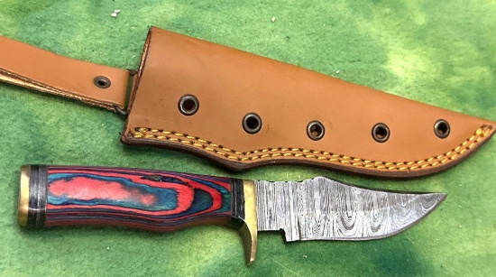 Fixed Blade Knife 8" Long and Sheath