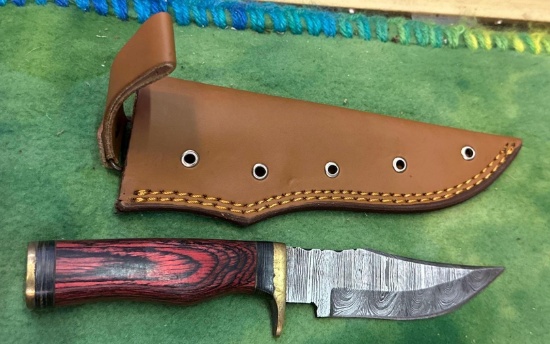 Fixed Blade Knife 8" Long with Sheath