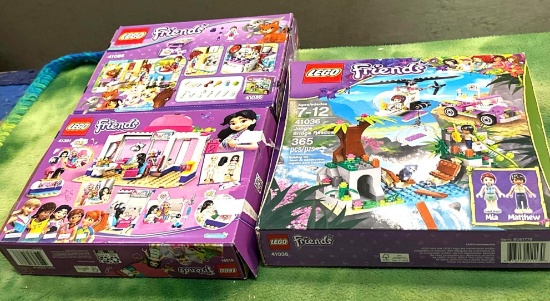 Lego Friends Lot- 41391, 41036 and 41085