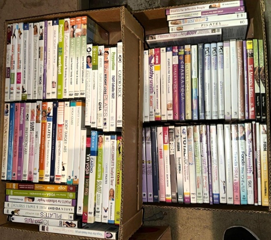 60+ DVD's