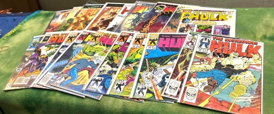 20 Incredible Hulk comic Books