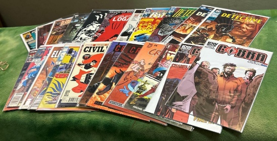 25 Comic books