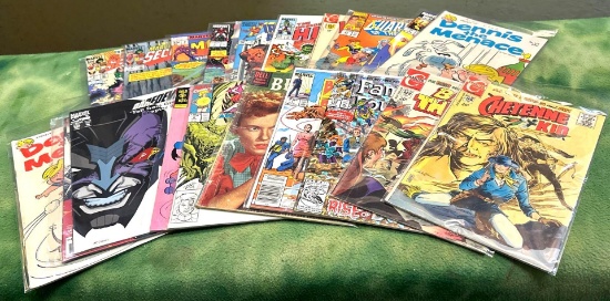 20 Vintage Comic Books