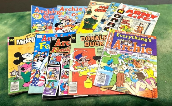 10- 1970's-1980's Comic Books