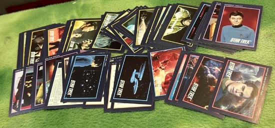 1991 Paramount Pictures Star Trek 25th Anniversary Cards