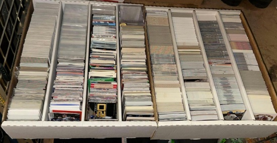2 Card Boxes of Unsearched Sports Cards