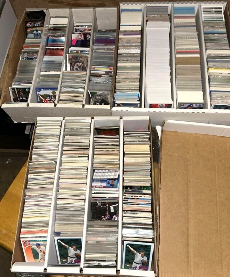 3 Card Boxes with unsearched Sports cards