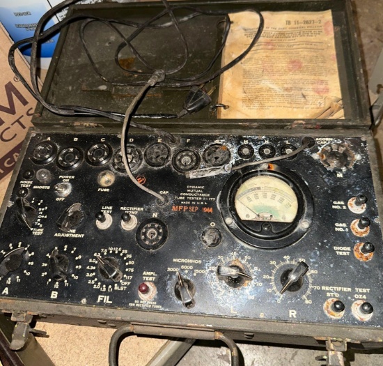 1944 Dynamic Mutual Conductance Tube Tester 1-177