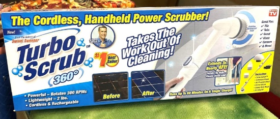 Turbo Scrub 360 Cordless Floor Tile Cleaner