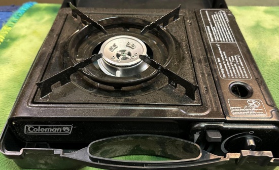 Coleman Portable Gas Stove in case