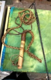 Leather Whip and Riding Crop