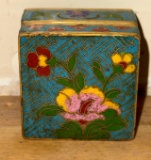 Old Chinese Cloisonne Stamp Box