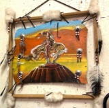 Dream Catcher with Native American & Horse 22