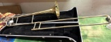 Besson Trombone In case