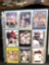 12 pages of Sports Cards- Griffey, Bo, Ripken, Henderson, Maddux and McGriff