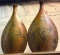 2 Wooden Decorative Vases 19