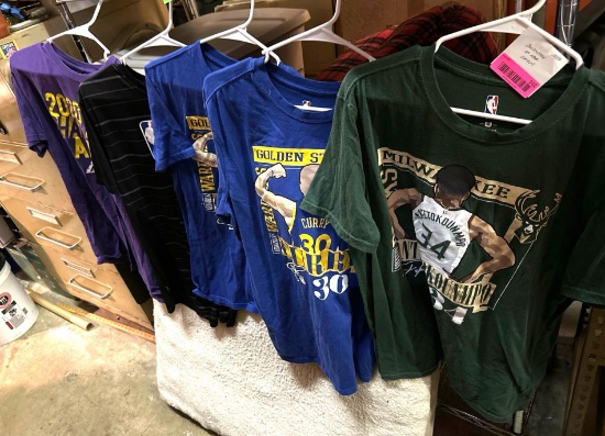 Collection of NBA Shirts