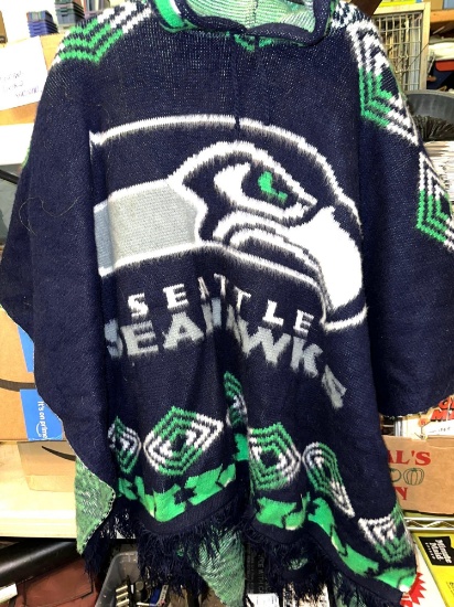 Seahawks Poncho