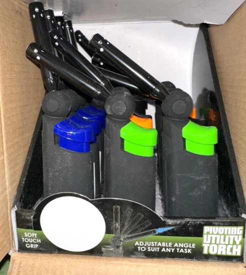 New case of 12 Pivoting Utility Torches