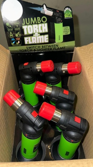 New Case of 5 Jumbo Torch N Flames