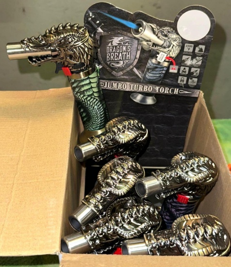 New Case of 6 Dragon's Breath Jumbo Turbo Torches