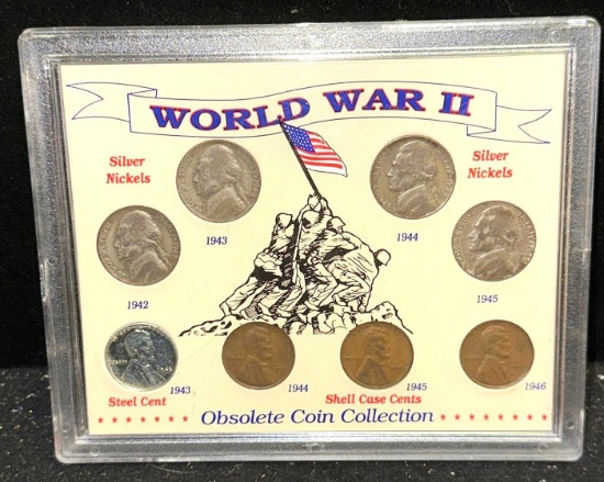 World War II Obsolete Coin Collection