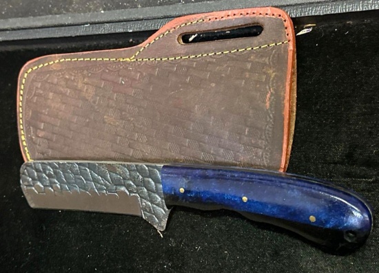 Fixed Blade Knife and Sheath 4" Blade